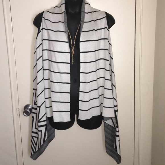 Sweater vest cardigan