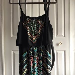 Venus tribal print dress