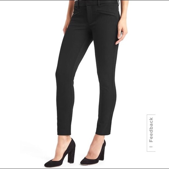 Gap skinny ankle mid-rise pants in size 6