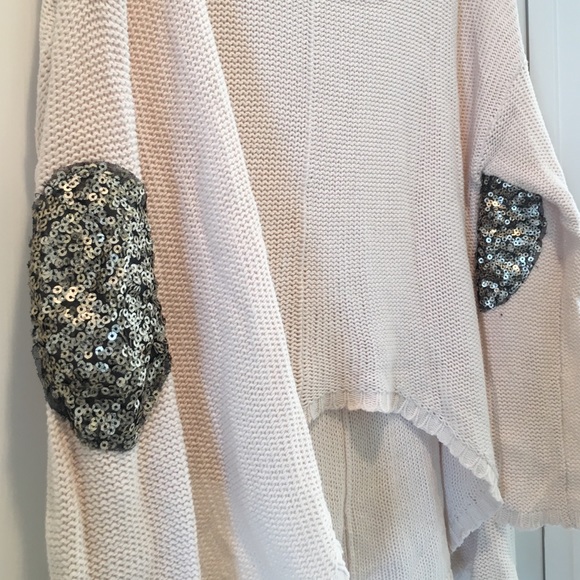 LF Chandelier Sweater with Sequin Elbows - Picture 3 of 4