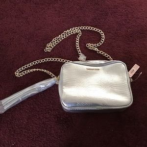 PRICE DROP Victoria Secret Silver Shoulder Bag