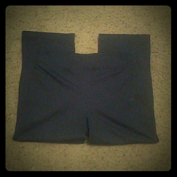 Adidas Charcoal Capris