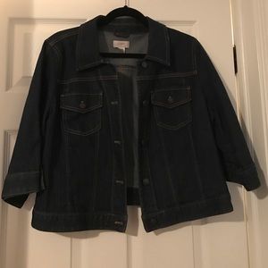 Denim Jacket in Dark Classic Indigo Wash