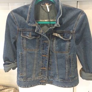 Free People denim jacket