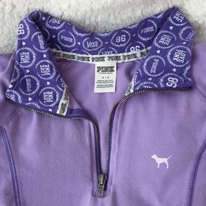 Victoria's Secret PINK top zip long sleeve
