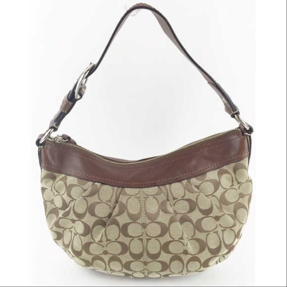 🎀Genuine Coach Signature Hobo Bag!💕 - Picture 1 of 2