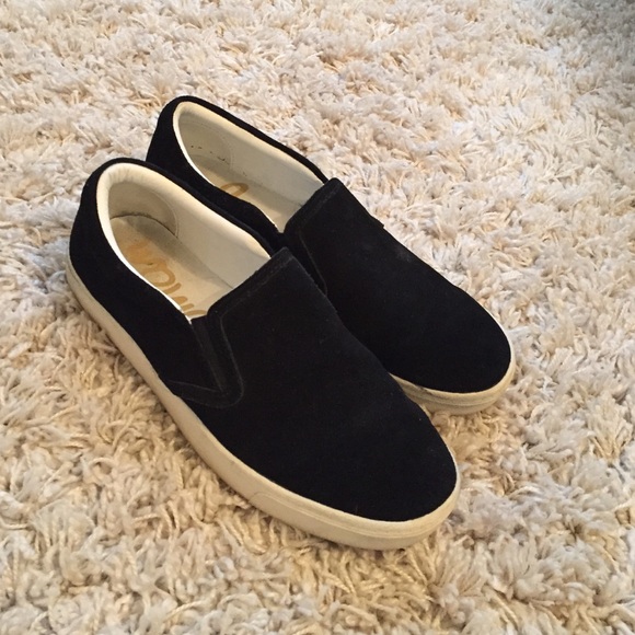 Sam Edelman Slip On Suede Sneakers