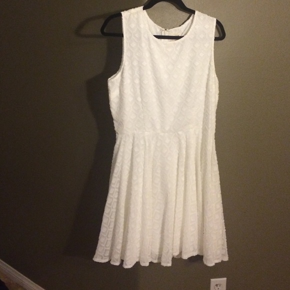 Maison Jules white cocktail dress..