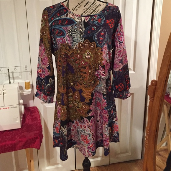 Paisly dress