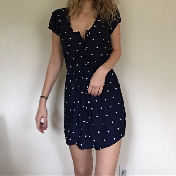 UO polka dot dress