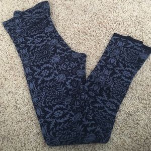 Free People Knit Pattern Leggings😍