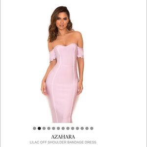 HOUSE OF CB AZAHARA BANDAGE DRESS