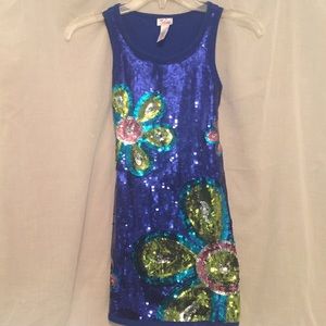 Girl's Justice Sequined Dress