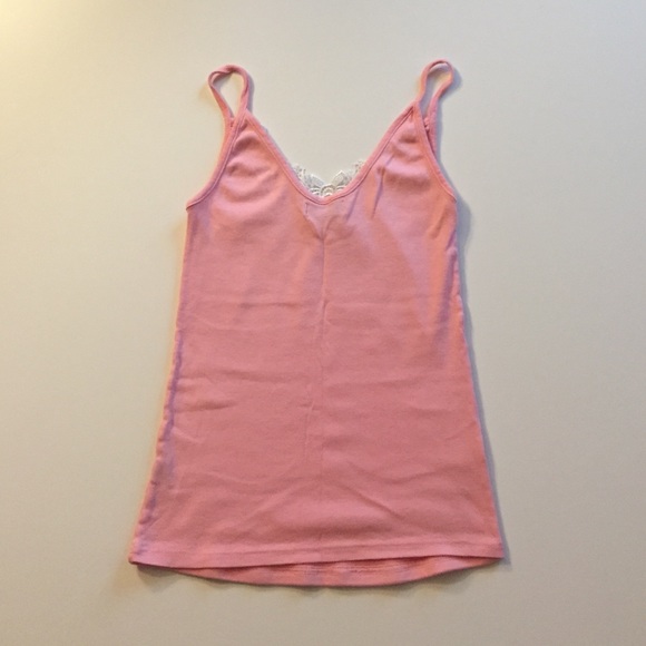 Michael Stars Pink Stretch Tank Top - Picture 2 of 4
