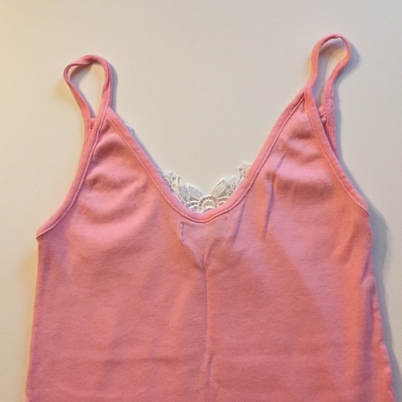 Michael Stars Pink Stretch Tank Top - Picture 4 of 4
