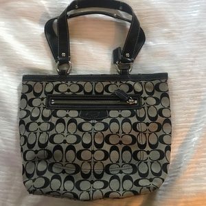 Coach Black Tote F14693