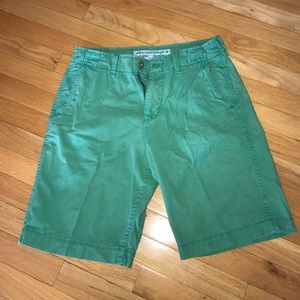 SOLD Mens Teal Chino Shorts