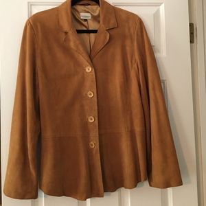 Sundance suede chestnut blazer