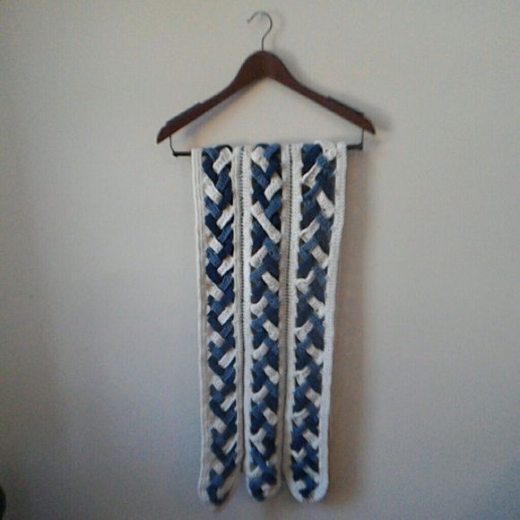 Hand made crocheted scarf 60 inches!