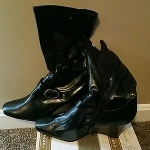 leather boots