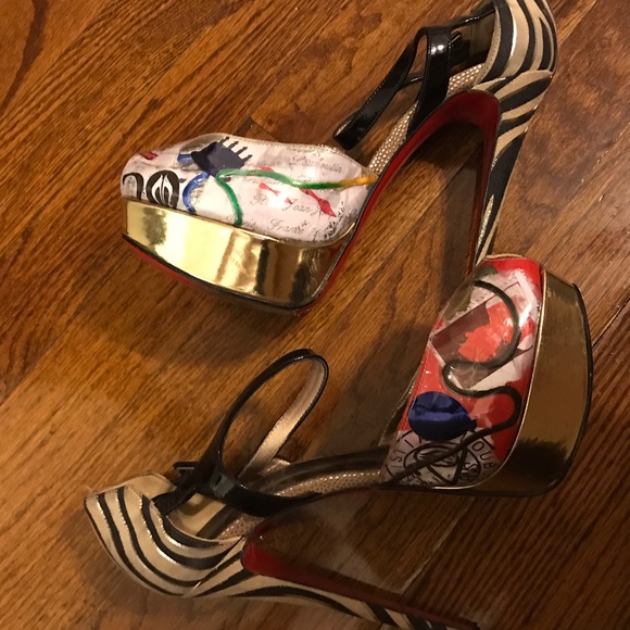 Authentic Christian Louboutin "Trash Collection" - Picture 2 of 4