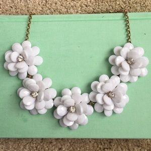 Jcrew flower necklace