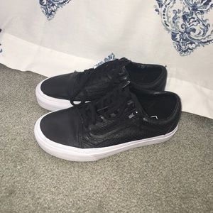 Vans leather old school