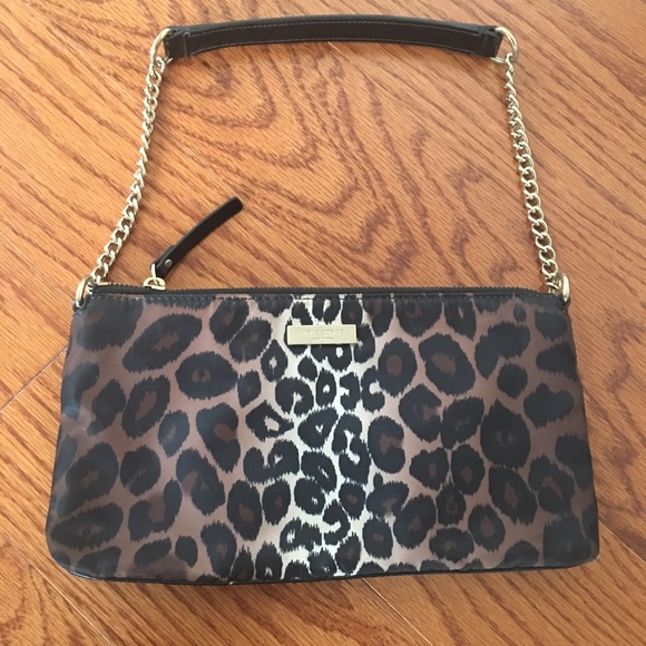 kate spade Handbags - Kate Spade leopard print purse