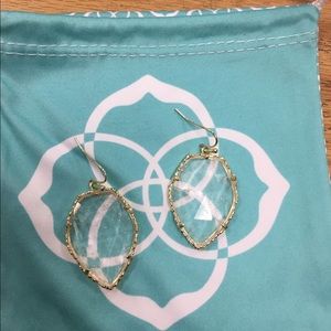 Corley Kendra Scott Crackle Earrings