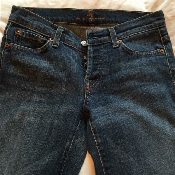 7 For All Man Kind Bootcut Jeans - Picture 1 of 4