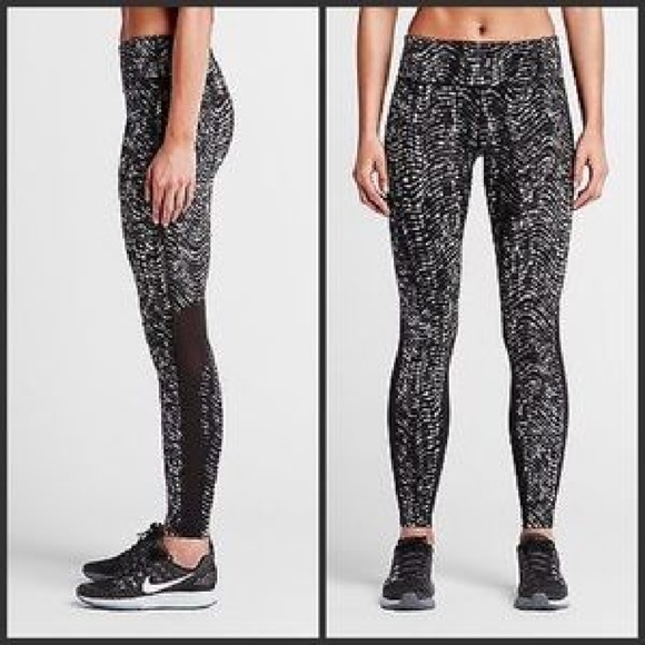Nike Epic Lux Sidewinder Tights Legging Pants - Picture 4 of 4