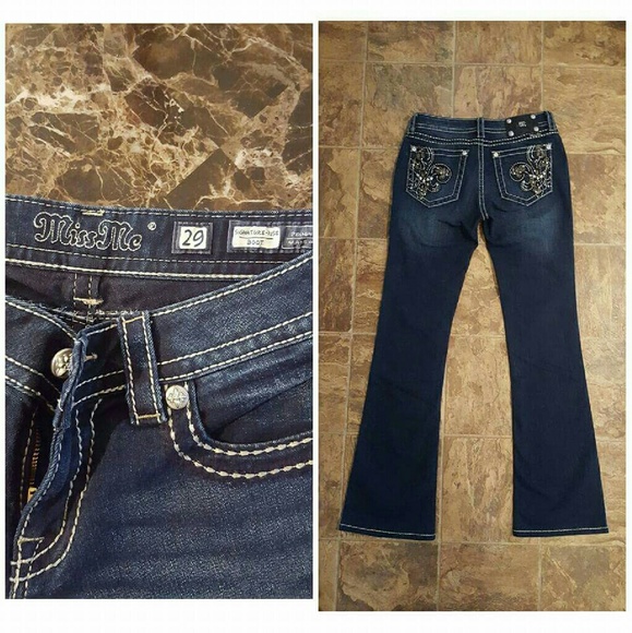 Price reduced.  Miss me boot cut size 29