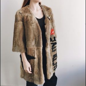 Love Binetti LED Zepplan Fur Coat