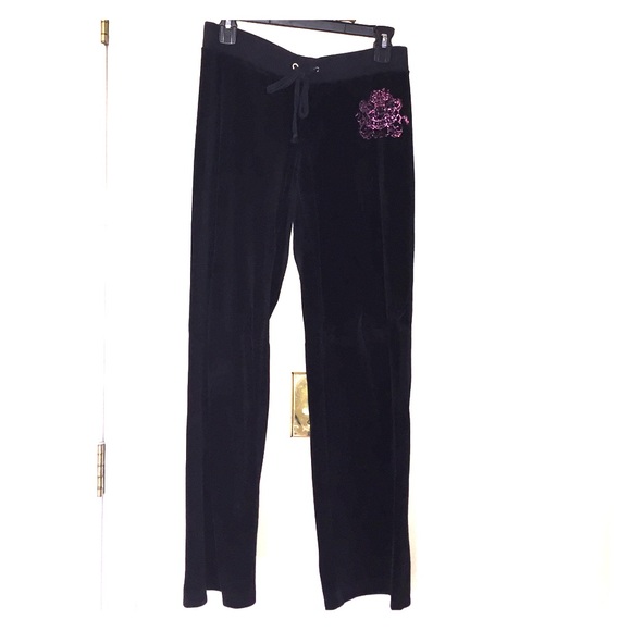 Velour track pants from Juicy Couture