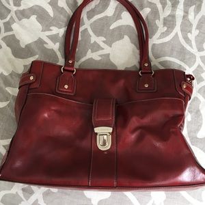 Deep Red Purse