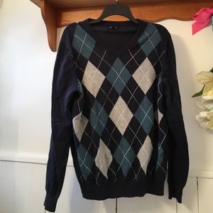 Croft&Barrow argyle sweater