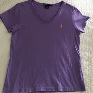 Purple tee