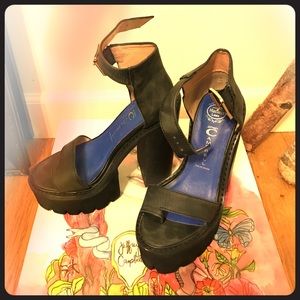 Jeffrey Campbell Fabrizio heels in black