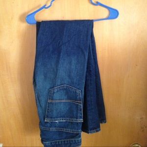 Abercrombie Wide leg blue jeans