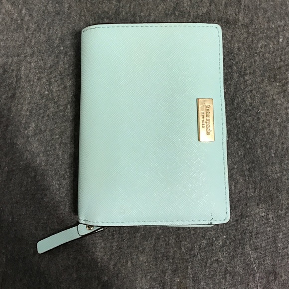 Kate spade baby blue/mint wallet