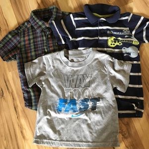 Boys size 2 shirt bundle