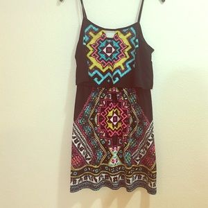 Colorful gorgeous dress