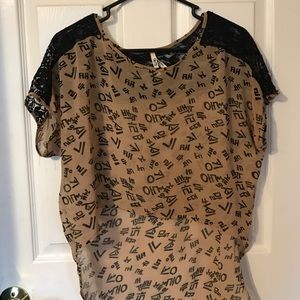 Cute sheer crop top!