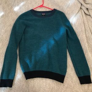 Patagonia merino waffle sweater