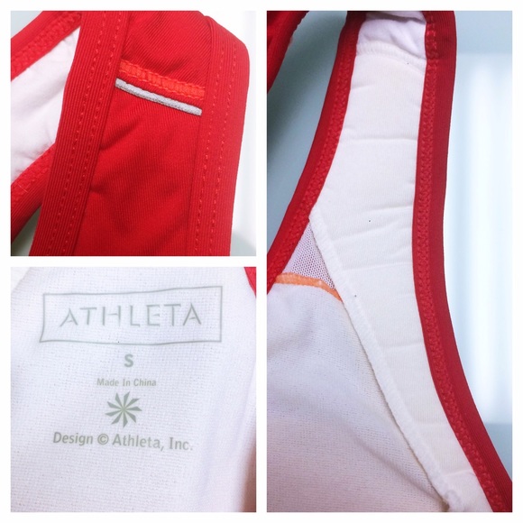 Athleta Energy Tank in Red - Picture 4 of 5