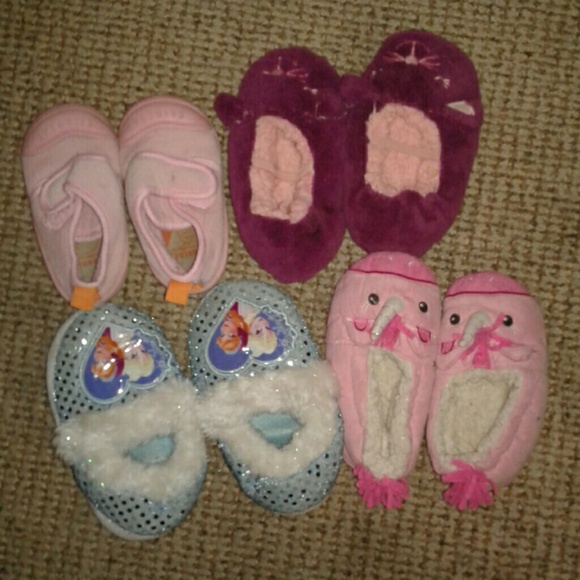 Toddler girl slipper bundle!