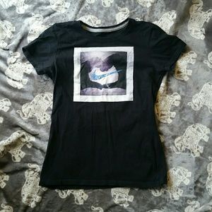 Nike slim fit heart tee
