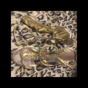 Gold Heels