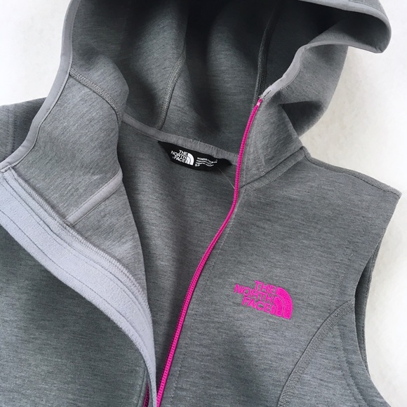 The North Face Jackets & Blazers - North Face Haldee Hooded Vest Heather Gray NWT