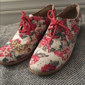 Floral Oxfords